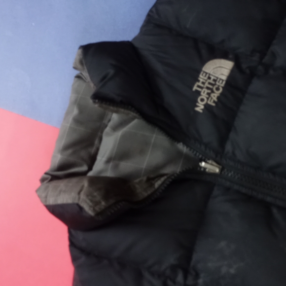 Modern 2009 Boys The North Face Reversible 550 Goose Down Quilted Puffer Jacket